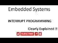 ES-EN-29 8051 Interrupt Programming - lesson