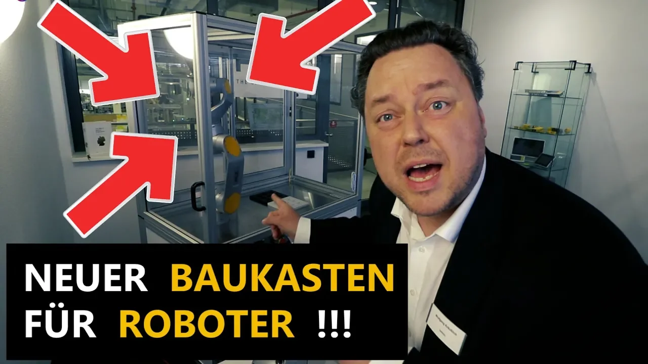 Neuer Baukasten für Roboter!!! - Pilz steigt in die Robotik ein (2018)