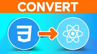 How To Convert HTML To React Js 2023