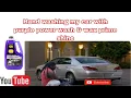 Hand washing my car with Purple Wash wax prime shine soap
