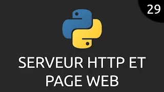 Python - HTTP server and web page