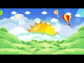 Sun sunshine fresh cartoon background - Cartoon kids