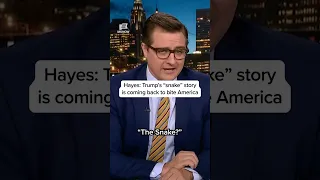 Hayes Trump s snake story is coming back to bite America