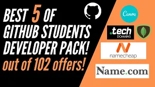TOP 5 GITHUB STUDENTS DEVELOPER PACK OFFERS that you shouldn t miss GitHub students developer pack