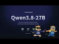 Qwen 3 8-27B on NVIDIA Spark