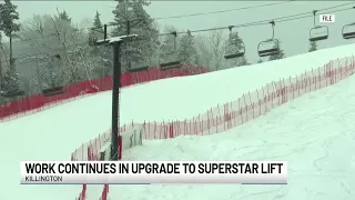 Construction nears finish line for Killington s lift upgrade