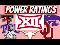 2023 BIG 12 Power Ratings