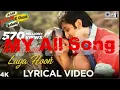 Tera Hone Laga Hoon Lyrical Ajab Prem Ki Ghazab Kahani Atif Aslam Ranbir Katrina Pritam My All Song💗