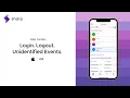 iOS Login Logout Procedure Unidentified Events
