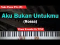 Download Lagu Rossa - Aku Bukan Untukmu Karaoke Male Key/Pria