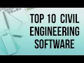 Top 10 Civil Engineering Software latest 2020