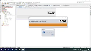 Java Reading a CSV File Using JFileChooser with Progressbar with source code