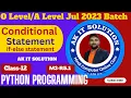 Python Class 12 Conditional Statement if-else Statement python if-else statement if-else