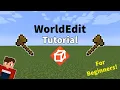 The Basics of WorldEdit - Minecraft WorldEdit Mod Beginner Tutorial