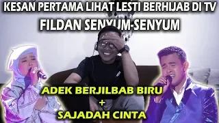 Download LESTI BERHIJAB, FILDAN SENYUM-SENYUM : Fildan \u0026 Lesti - Adek Berjilbab Biru + Sajadah Cinta MP3