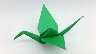 How to make a Paper Crane Origami Crane Folding Instructions