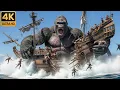 Download Lagu King Kong Compilation – The Battle of the Giant on Skull Island