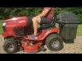 Craftsman 42IN T 2200 Riding Lawn Mower w Bagger - Gasoline For Sale June 25th