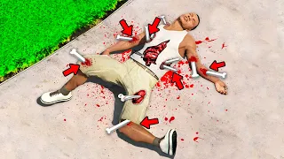Me ROMPO TODOS los HUESOS en GTA 5