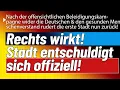 Download Lagu Voller Erfolg.💥Erste Stadt zieht antideutsche Kampagne zurück \u0026 entschuldigt sich!