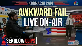 Most Awkward Moment on NBC News as Election Results Roll In