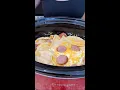 Scrumptious pierogi crockpot dish