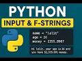 Python Input F-Strings Explained in 10 Minutes Learn Real-Life Python Basics for Beginners