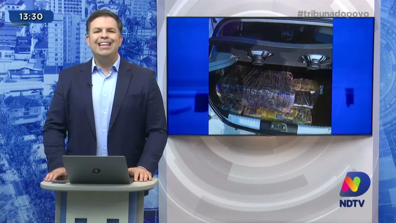 Homem flagrado com 284 kg de maconha e que tentou atropelar PRF segue preso