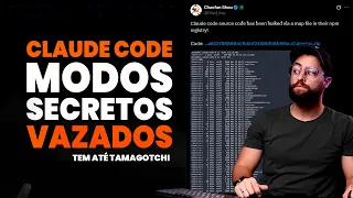 O Código do Claude Code VAZOU e eu descobri uma feature BIZARRA que não foi lançada ainda