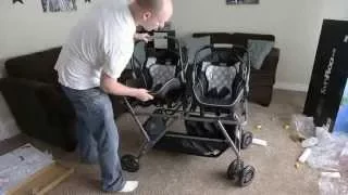 Best Stroller for Twins Newborn and Infant Car Seat Frame - Joovy Twin Roo