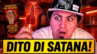 ASSAGGIO IL DITO DI SATANA! LECCA LECCA PIU' PICCANTE DEL MONDO!