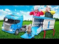 Download Lagu Help en red Excavator voertuigen en Tractor - Verzameling video's over speelgoedauto's