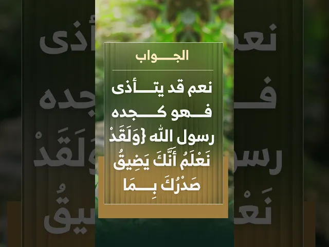 ⁣السؤال: هل يتأذى الإمام الحجة (عج) من الإساءة والتجاوز عليه؟