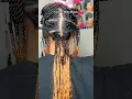 HeyMaraPorter Express Crochet Hack with Boho Braids from noblehairofficial
