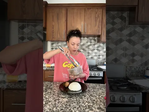 Como siempre, estaba rica la comida de mi papi ☺️