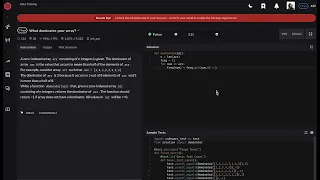 How to solve What dominates your array Codewars 7 kyu