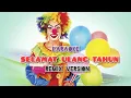 Download Lagu SELAMAT ULANG TAHUN KARAOKE REGGE REMIX VERSION (Lagu Anak)