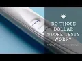 Dollar Store Pregnancy Test vs First Response