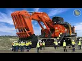 World s LARGEST Excavators at Work