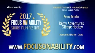 REMY ADVENTURES - sledge hockey film thumbnail