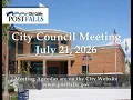 Post Falls City Council Meeting - July 21 2026
