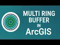 Arc GIS Tutorial Multi Ring Buffer in Arc GIS Point Polygon Buffer in Arc GIS