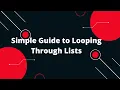 Python for Beginners Pro Tips to Loop Through Arrays Like a Python Expert