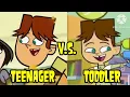 Total Drama vs Total DramaRama Comparison PART 1 MOST POPULAR