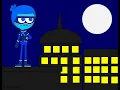 blue superhero deviantart 2