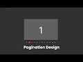 Pagination Using HTML CSS and JavaScript Pagination Design In JavaScript