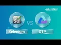 Selenium vs QTP UFT Difference Selenium And QTP Selenium Certification Training Edureka