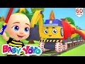 Lagu Color Train | Construction Vehicles | Color Song | more Nursery rhymes | Baby yoyo