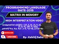 Programming Language GATE-2015 Problem Solution