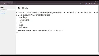 CS50 s Web Programming with Python and JavaScript Project1 Merve Bozkurt